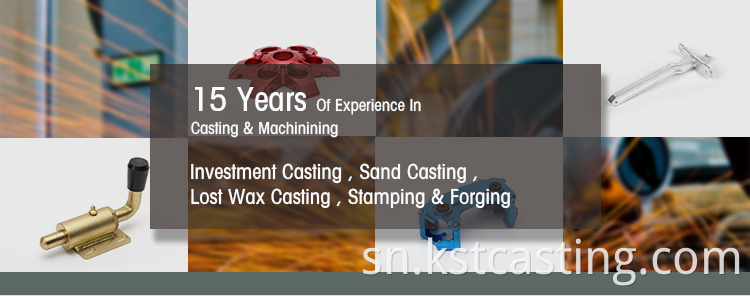 OEM yakagadzirirwa simbi yendarira hook gaar artistic muchina wekutonhora kukanganwira Tambo Fire Midziyo Bar Steel Valve zvikamu